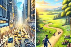 Patinar en la ciudad vs. en el campo: diferencias y similitudes