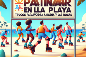 Patinar en la playa: trucos para evitar la arena y las rocas